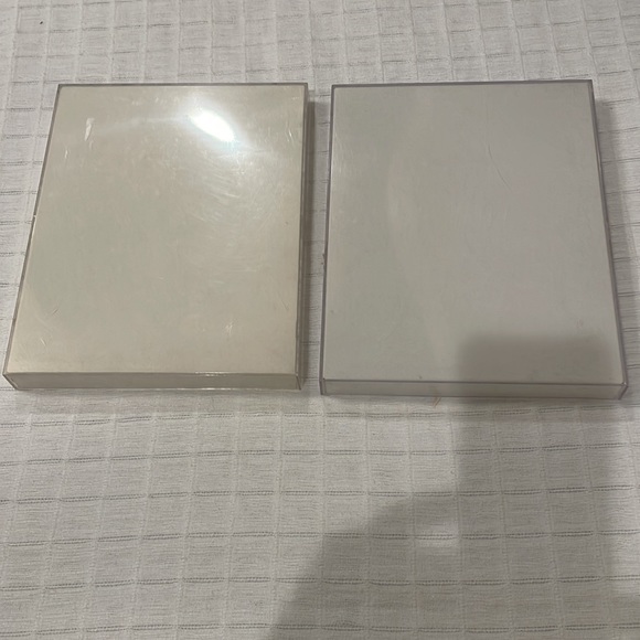 transparent picture frames clear acrylic 8” x 10” hang or table top bundle of 4 - Picture 3 of 6